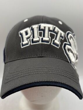 Pitt Panthers NCAA Top Of The World One Fit Large/X-Large Green Blue Fitted Hat